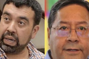 Álvaro Ruiz y Luis Arce en Tarija