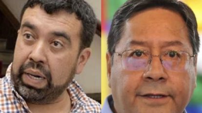 Álvaro Ruiz y Luis Arce en Tarija