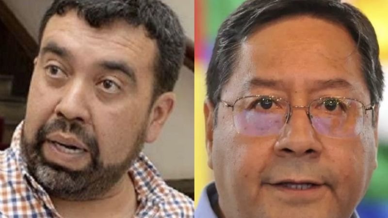 Álvaro Ruiz y Luis Arce en Tarija