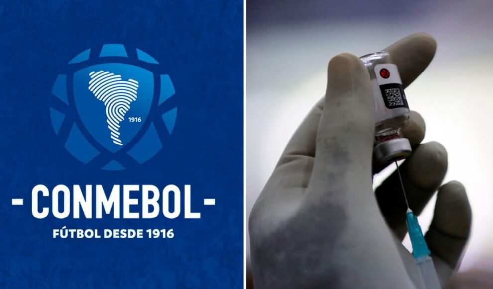 Donación de vacunas a la Conmebol por Sinovac
