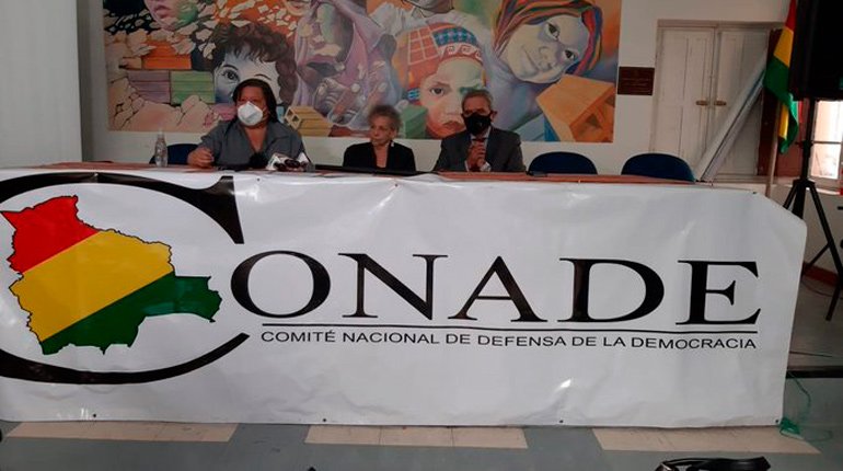 Operación política represiva del Gobierno según el Conade