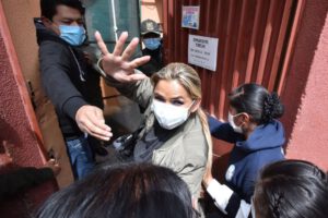 Jeanine Añez expresa su situación como presa política en Bolivia