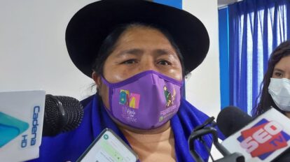 Evaluación de Evo Morales por Segundina Flores