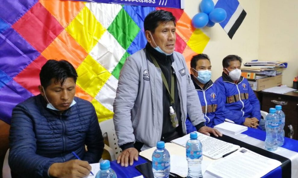 Dirigentes del MAS se pronuncian en conferencia de prensa sobre la destitución de culpables de la derrota electoral