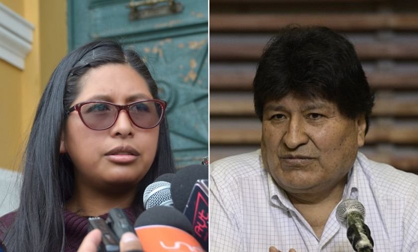 Evo Morales y Eva Copa en el contexto de las Elecciones Subnacionales