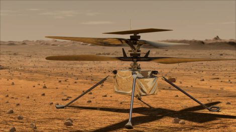 Ingenuity, el helicóptero de la NASA realiza su primer vuelo en Marte