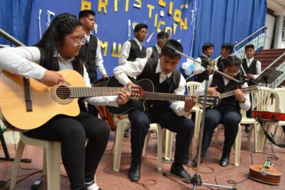 Estudiantes destacaron en la Demostración Artística Musical