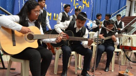 Estudiantes destacaron en la Demostración Artística Musical