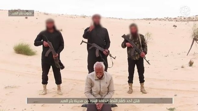 ISIS ejecuta a anciano cristiano como advertencia