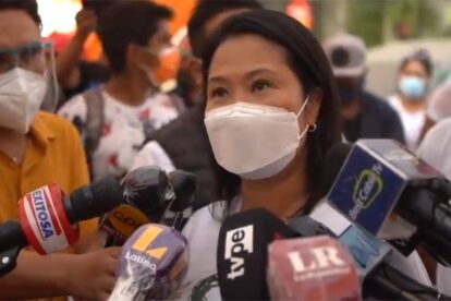Keiko Fujimori responde a Evo Morales sobre elecciones en Perú
