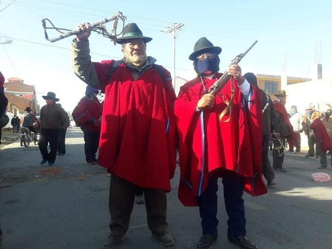 Interculturales y campesinos niegan la idea de crear milicias armadas