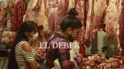 Paro de actividades de carniceros en Santa Cruz