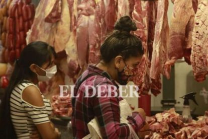 Paro de actividades de carniceros en Santa Cruz