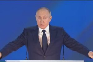 Putin advierte a rivales sobre la línea roja en su discurso
