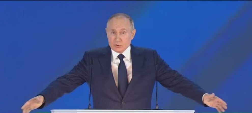 Putin advierte a rivales sobre la línea roja en su discurso