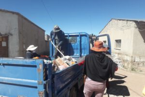 Limpieza en Turco para cuidar el río Santa Bárbara
