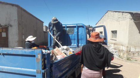 Limpieza en Turco para cuidar el río Santa Bárbara