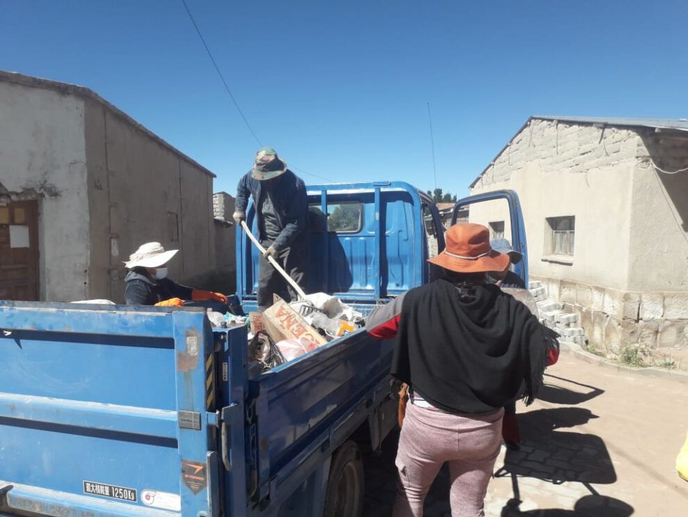 Limpieza en Turco para cuidar el río Santa Bárbara