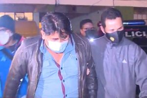Aprehensión por extorsión en el Viceministerio de Transporte