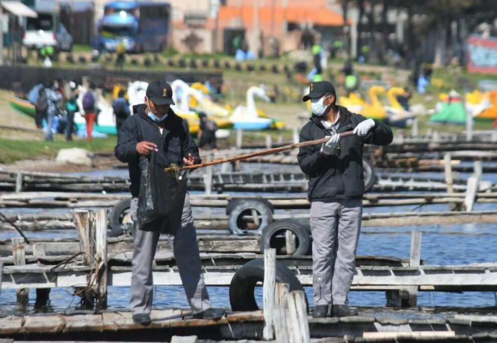 Planta de tratamiento de aguas residuales en Copacabana