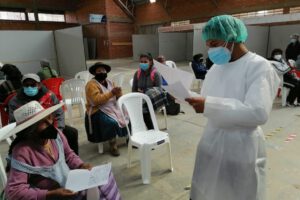 Vacunación Covid-19 en el Campo Ferial 3 de Julio