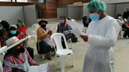 Vacunación Covid-19 en el Campo Ferial 3 de Julio