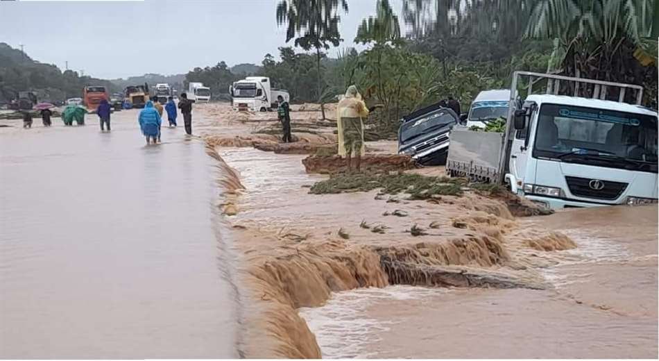 Desborde de ríos en Cochabamba