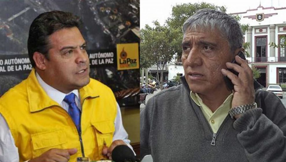 Iván Arias y Luis Revilla discuten sobre la recolección de basura en La Paz
