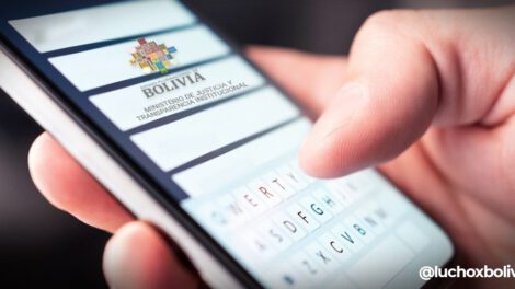 Formulario electrónico de denuncias contra la corrupción en Bolivia