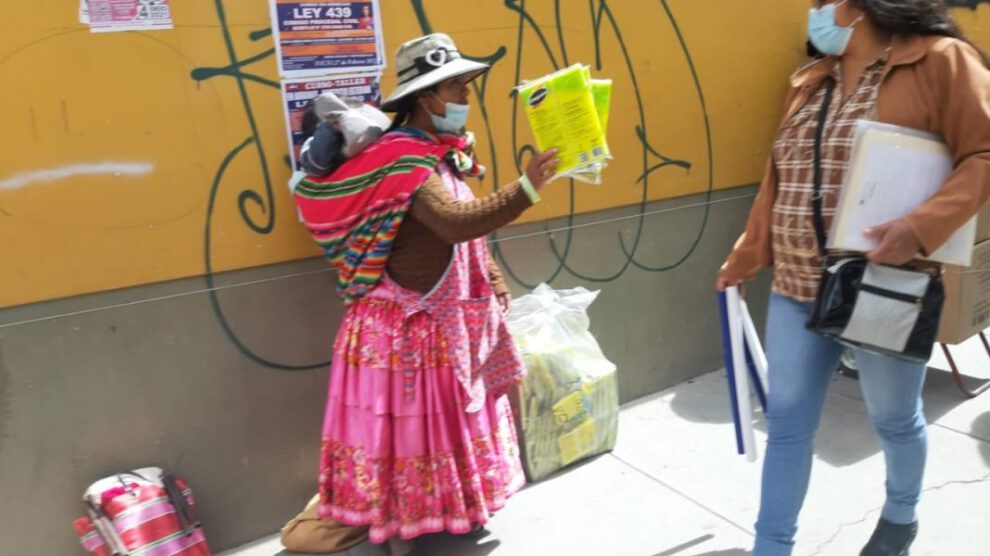 Contagios por Covid-19 en Oruro