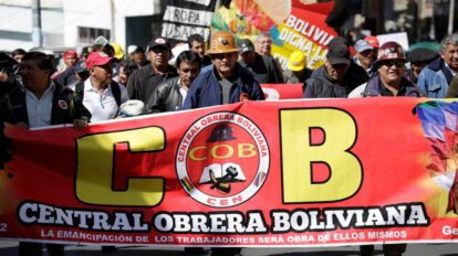 Incremento salarial COB rechazado por la Central Obrera Boliviana