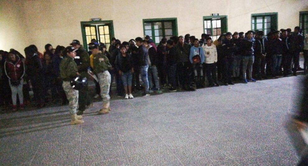 Arrestos en Potosí un día antes de las elecciones generales