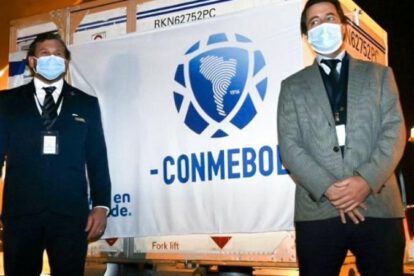Vacunas Sinovac Conmebol en Uruguay