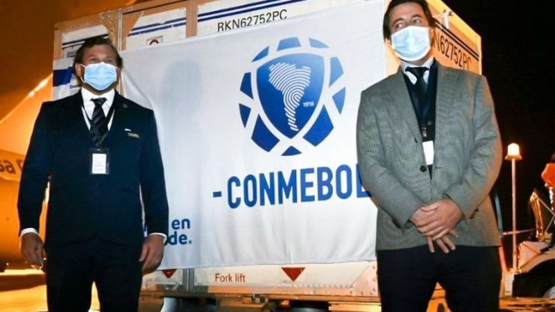Vacunas Sinovac Conmebol en Uruguay