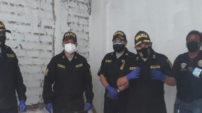 Tráfico de armas y drogas en Perú