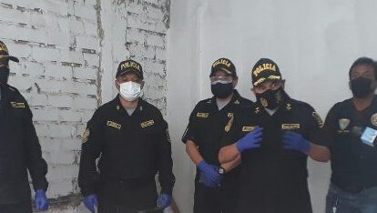 Tráfico de armas y drogas en Perú