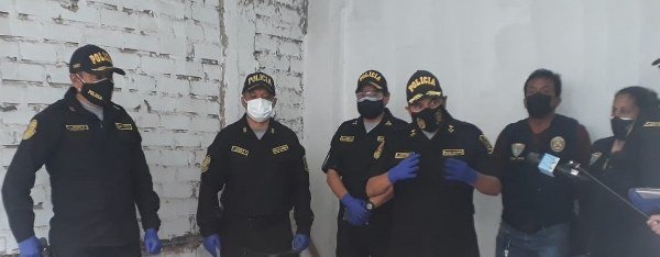 Tráfico de armas y drogas en Perú