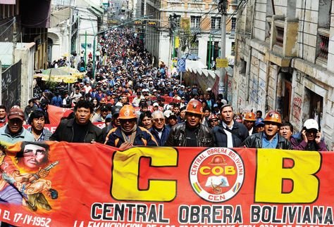Gobierno y la COB firman acuerdo para trabajar en conjunto el pliego petitorio