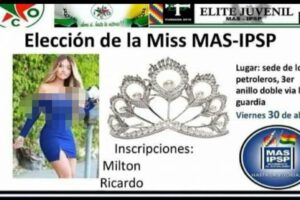 Convocatoria a la elección de Miss MAS-IPSP