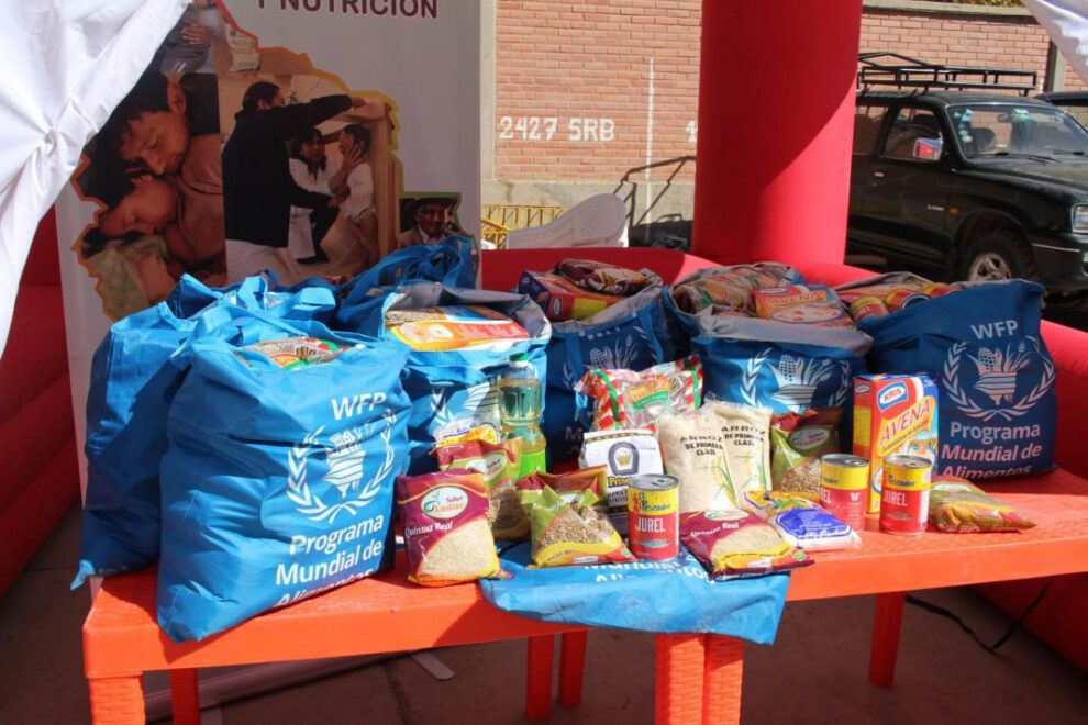 Canastas de alimentos para pacientes Covid-19
