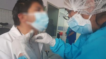 Médico agredido en el Hospital de Clínicas de La Paz