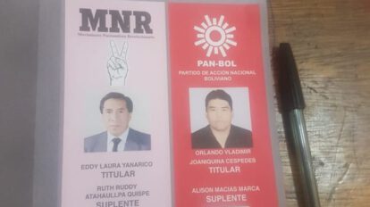 Votantes compartieron fotos de papeletas en redes sociales