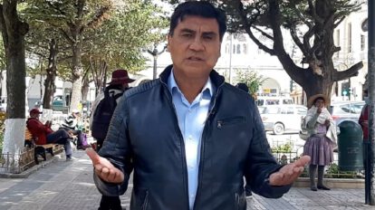 Gobernador electo Oruro, Jhonny Vedia jurará al cargo