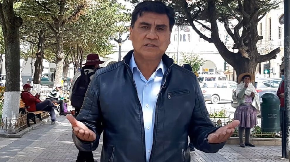 Gobernador electo Oruro, Jhonny Vedia jurará al cargo