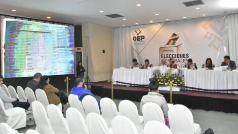 Conteo rápido de actas en Bolivia