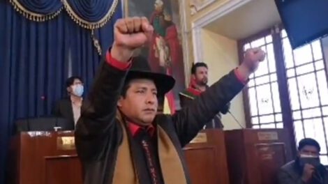 Santos Quispe gobernador La Paz