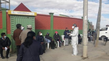 reducción de casos de Covid-19 en Oruro