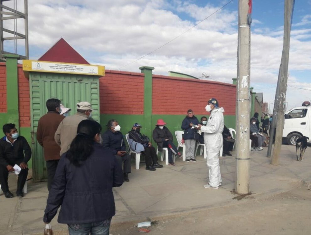 reducción de casos de Covid-19 en Oruro