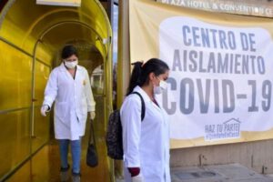 Centro de aislamiento para pacientes con Covid-19 en Trinidad