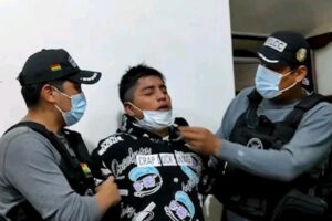 motoladrón aprehendido en Cochabamba